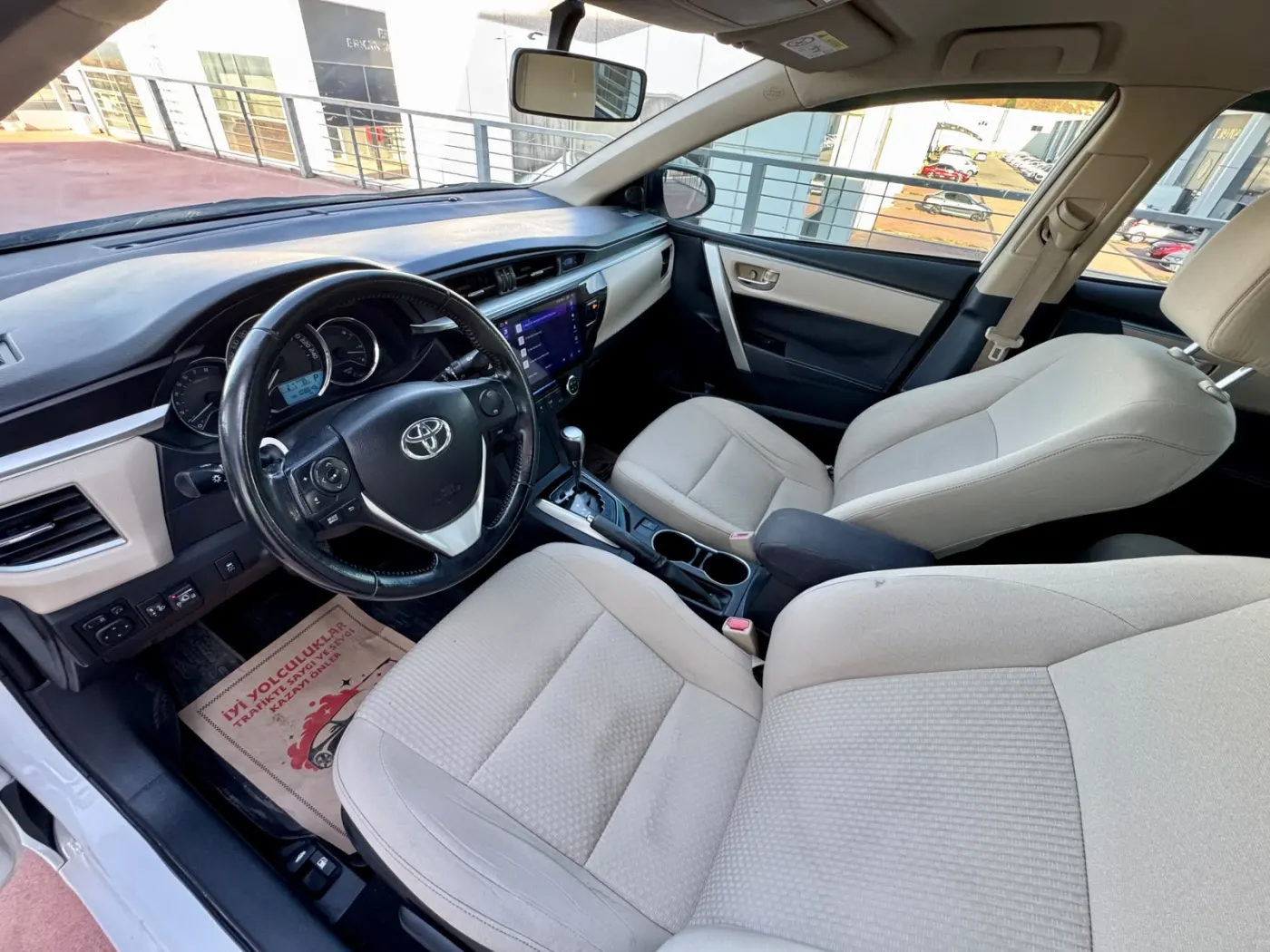 108 BINDE COROLLA BENZİN-LPG HATASIZ ÇELİK JANT GERİ GÖRÜŞ görsel 4