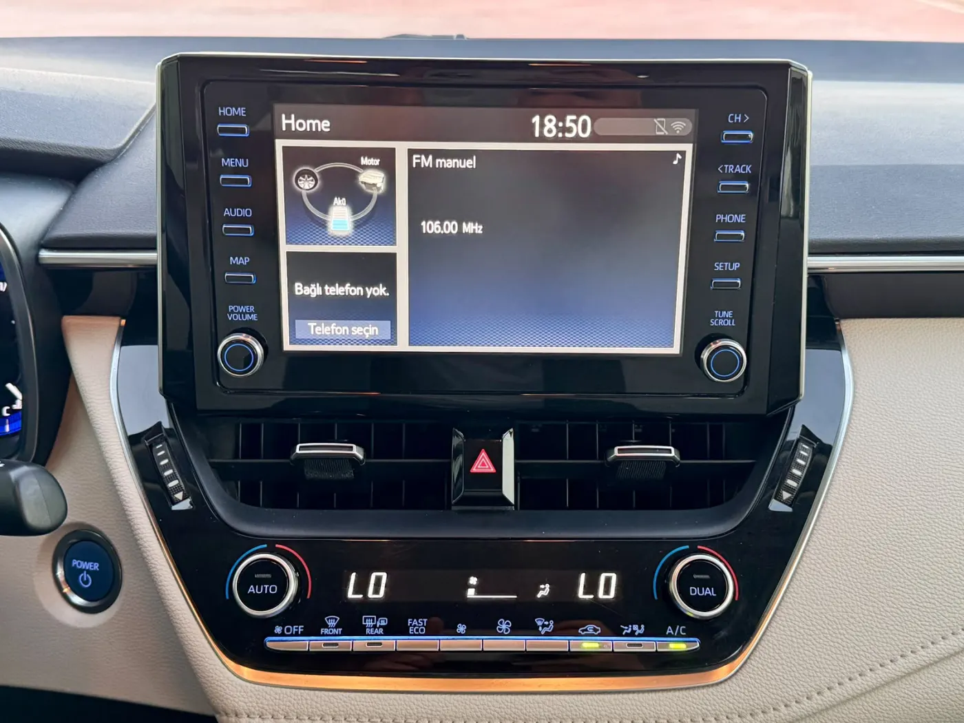 SERVİS GARANTİLİ 94BINDE 2020 MODEL COROLLA HYBRID HATASIZ görsel 2