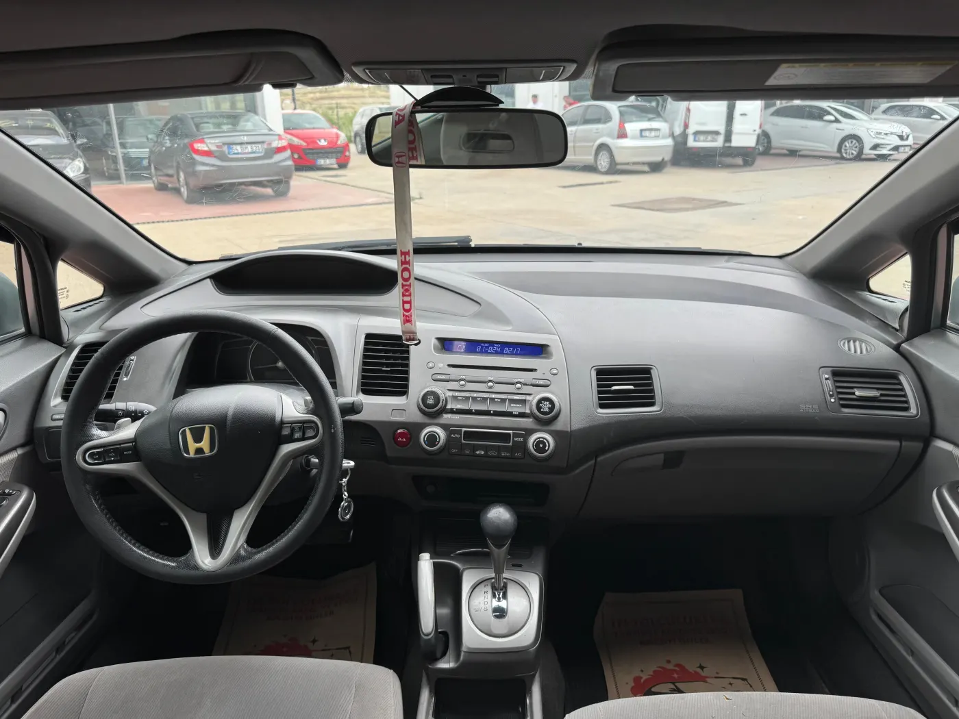 2007 MODEL HONDA CİVİC OTOMATİK SUNROOF LPG görsel 2